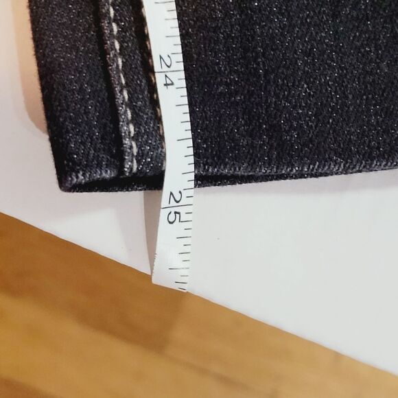 White House Black Market Black Pedal Pushers Capri's Size:6 - Picture 8 of 13